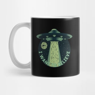 I want to believe in UFOs Mug